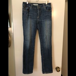 CHICOS Platinum Denim Jeans size Chicos .5
